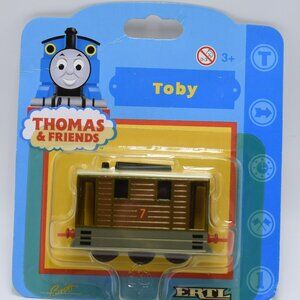 TOBY ERTL Diecast Train Thomas & Friends Wooden Railway Engine Train Sealed New